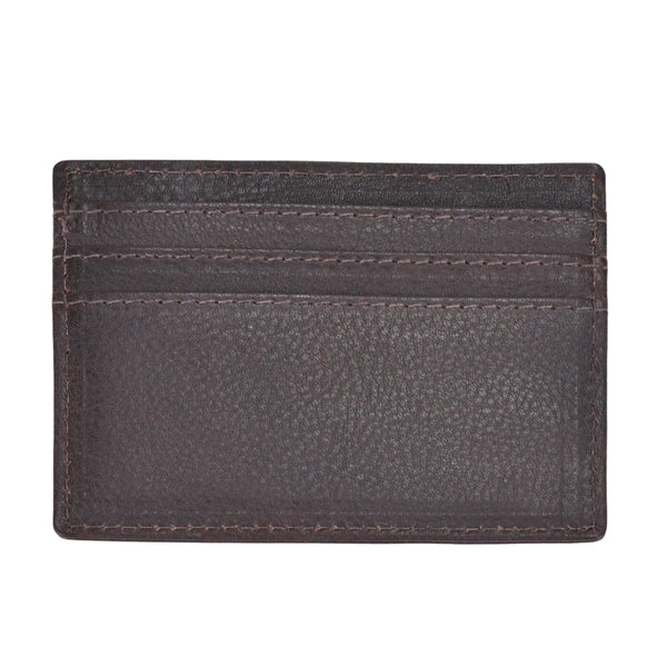 Leren pasjeshouder Seth