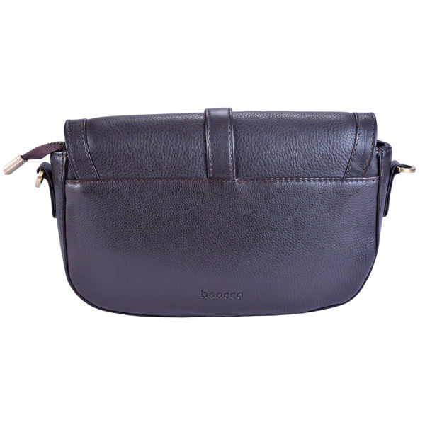 Leren schoudertas Maia