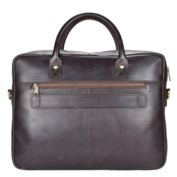 Leren laptoptas Mason 15"