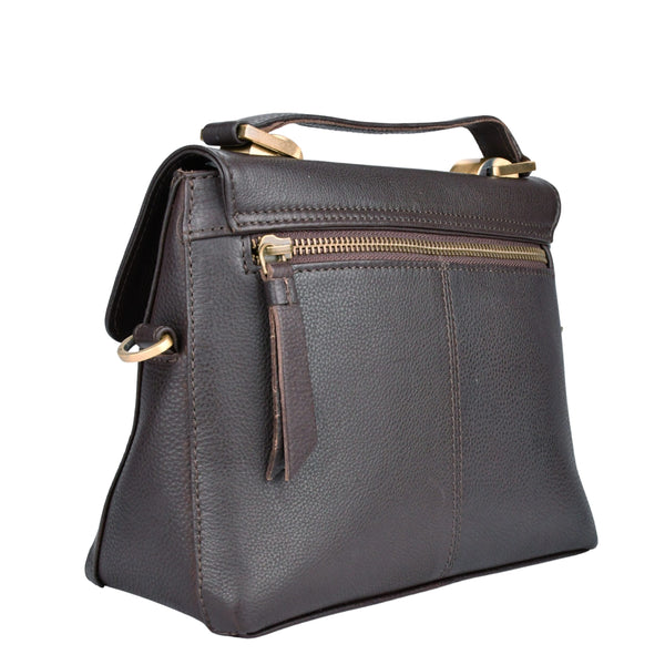 Leren schoudertas Fei