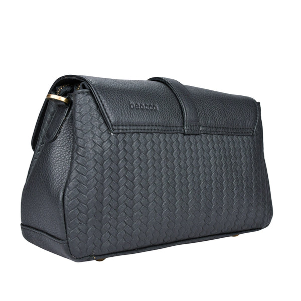 Leren schoudertas Lua