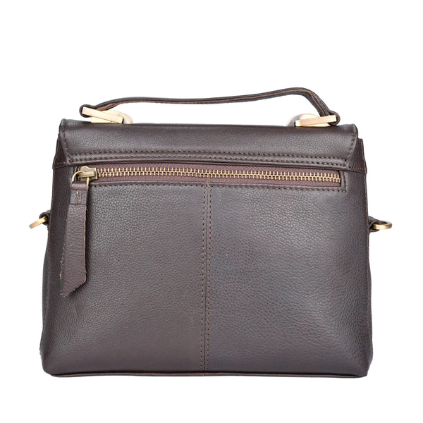 Leren schoudertas Fei