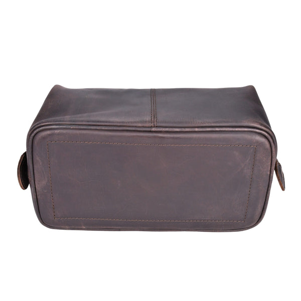 Leren toilettas Miles