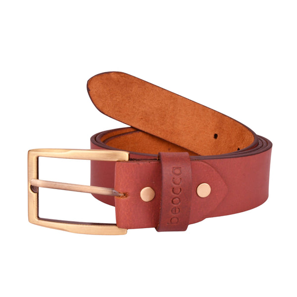 Leren heren riem Oden