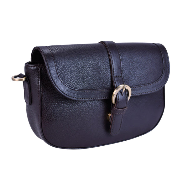 Leren schoudertas Maia