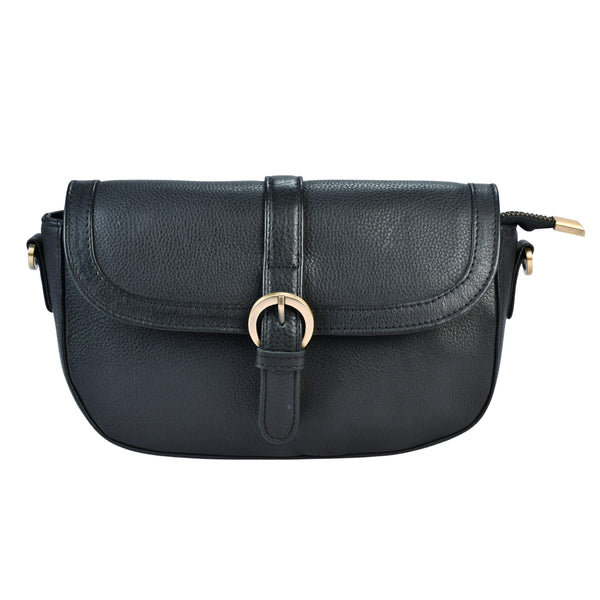 Leren schoudertas Maia