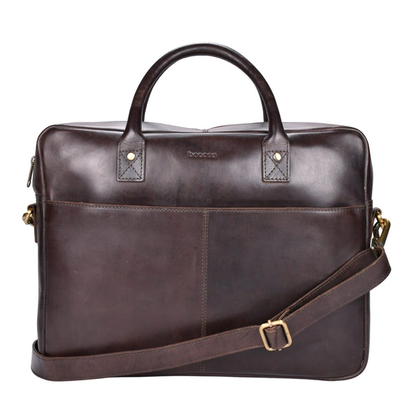 Leren laptoptas Mason 15"