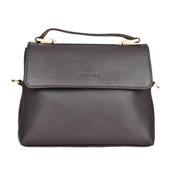 Leren schoudertas Fei