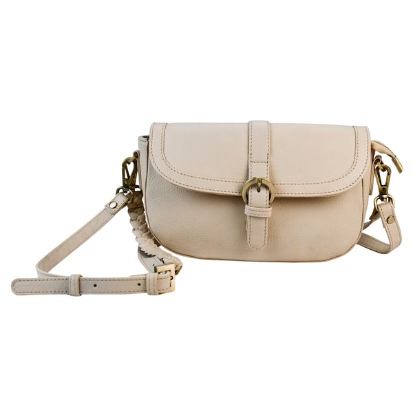 Leren schoudertas Maia