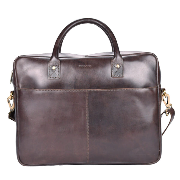 Leren laptoptas Mason 15"