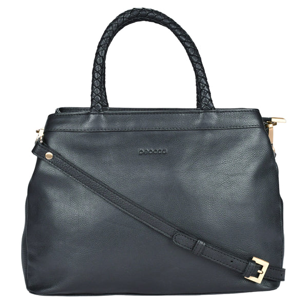 Leren mid-size handtas Beau