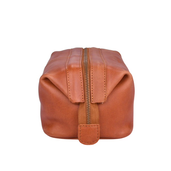 Leren toilettas Miles