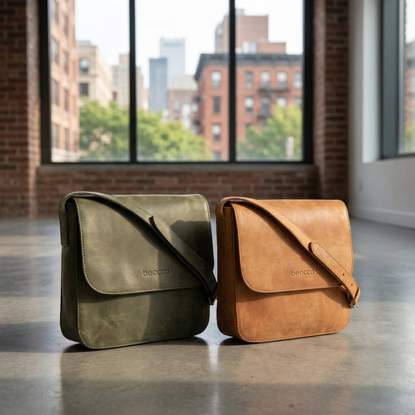 Leren Schoudertas Niba