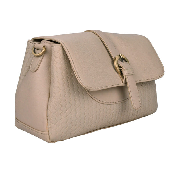 Leren schoudertas Lua